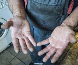 Hand washers and paper