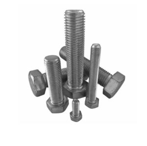 Galvanized full threaded UNC din933/iso4017